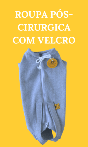 Roupa Pós-Cirurgica Com velcro