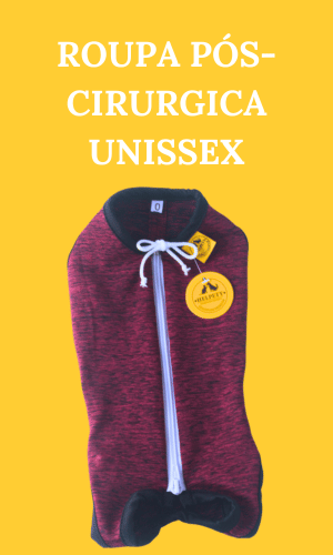 Roupa Pós-Cirurgica para cachorro Unissex